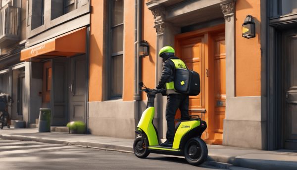 Quelle est l’activité principale d’un livreur Uber Eats ?
